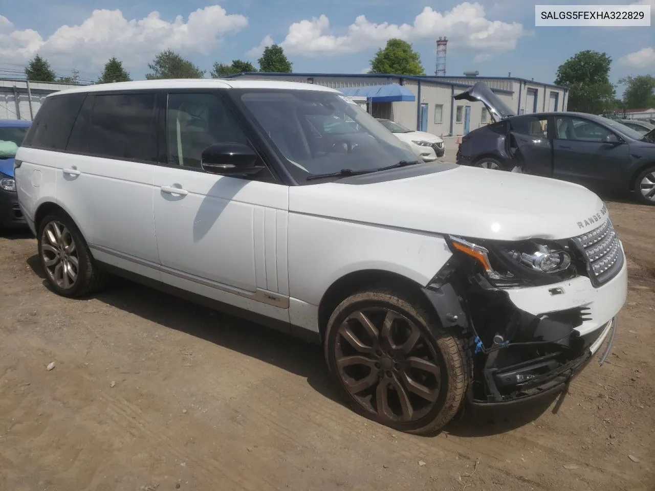 SALGS5FEXHA322829 2017 Land Rover Range Rover Supercharged