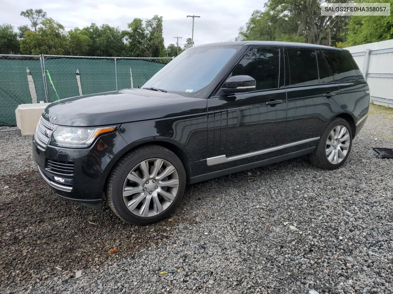 2017 Land Rover Range Rover Supercharged VIN: SALGS2FE0HA358057 Lot: 54916184