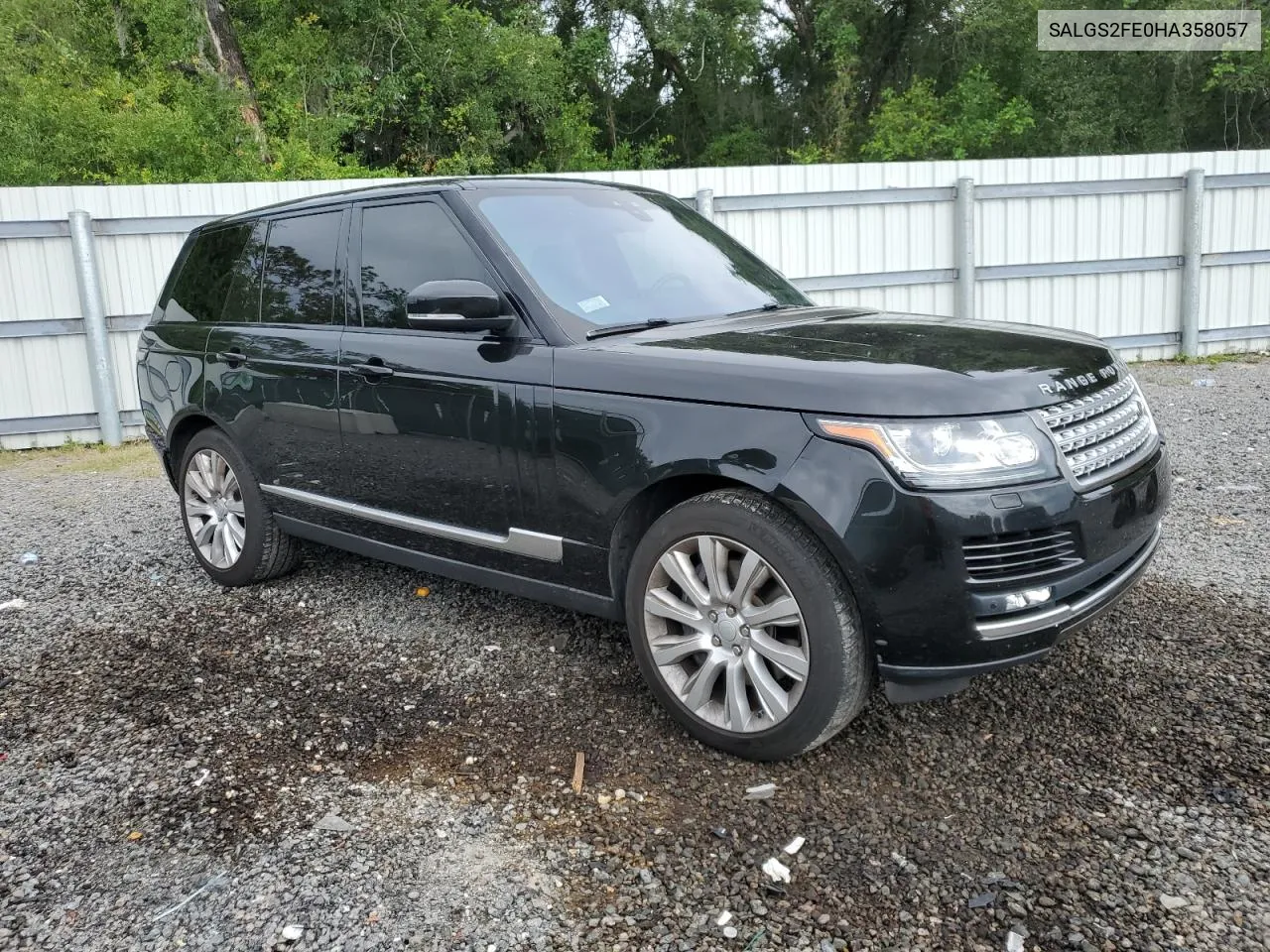 SALGS2FE0HA358057 2017 Land Rover Range Rover Supercharged