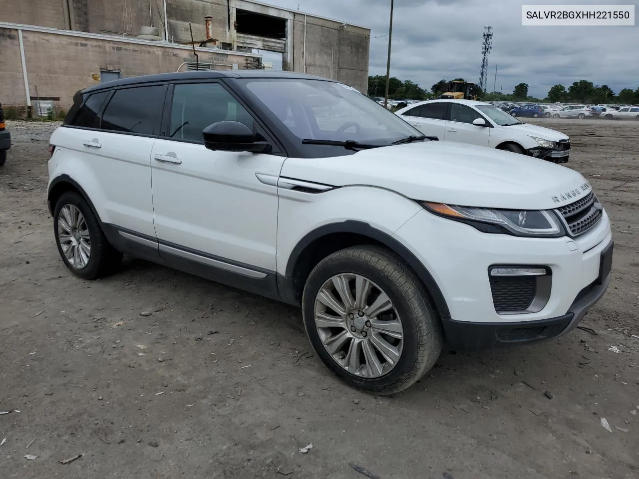 2017 Land Rover Range Rover Evoque Hse VIN: SALVR2BGXHH221550 Lot: 55016344