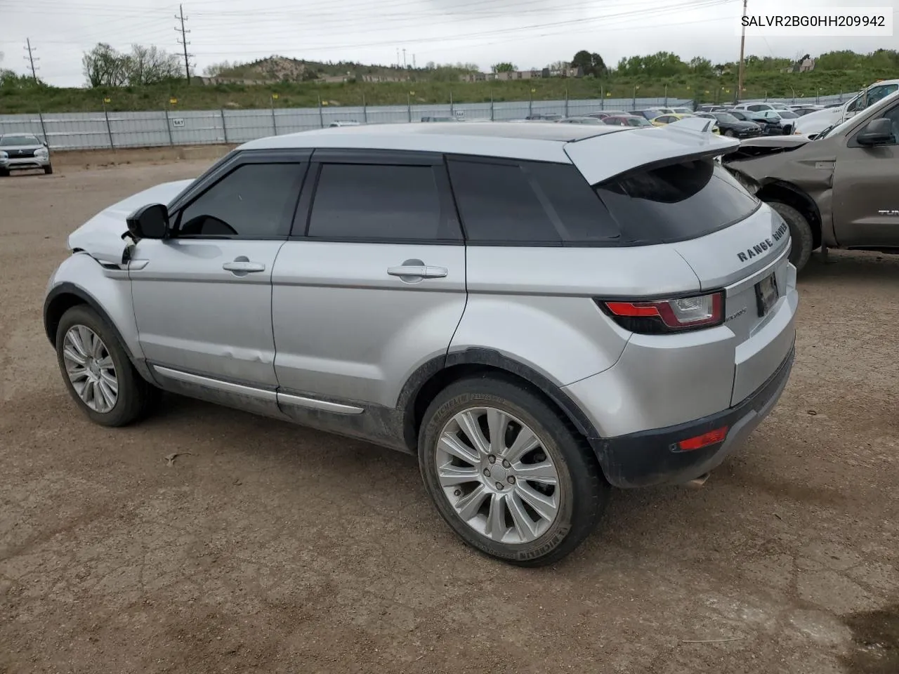 2017 Land Rover Range Rover Evoque Hse VIN: SALVR2BG0HH209942 Lot: 55020034