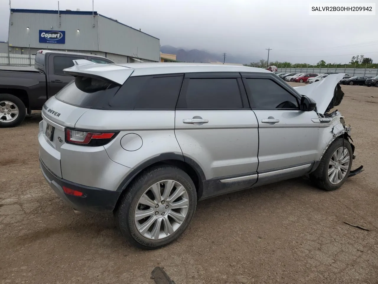 SALVR2BG0HH209942 2017 Land Rover Range Rover Evoque Hse