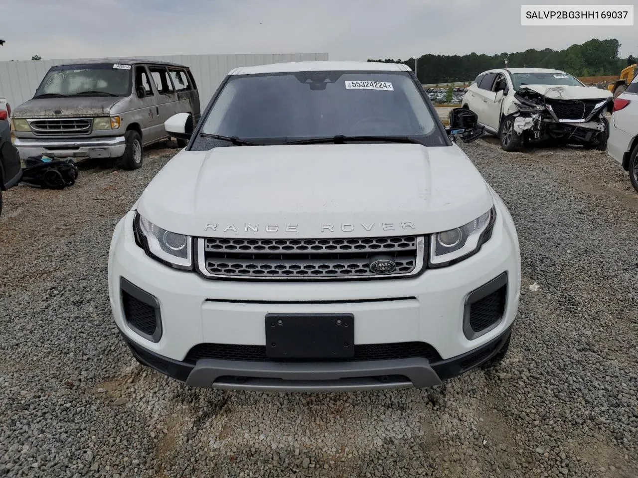 2017 Land Rover Range Rover Evoque Se VIN: SALVP2BG3HH169037 Lot: 55324224