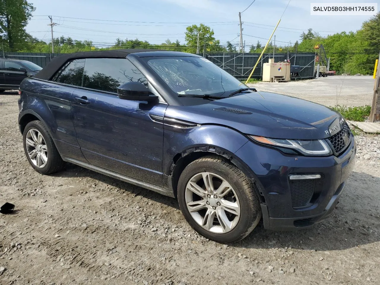 2017 Land Rover Range Rover Evoque Hse Dynamic VIN: SALVD5BG3HH174555 Lot: 55392114