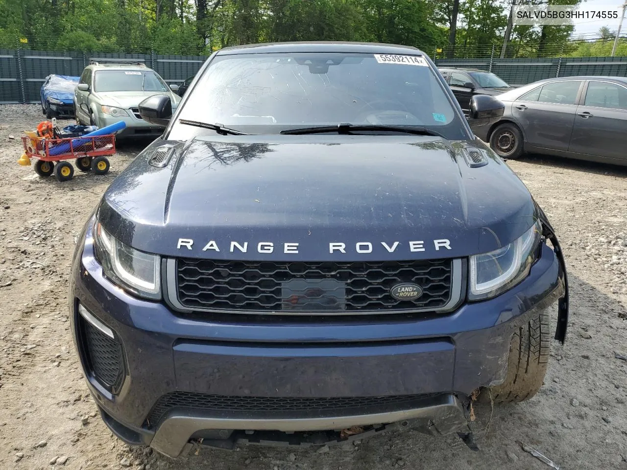 SALVD5BG3HH174555 2017 Land Rover Range Rover Evoque Hse Dynamic