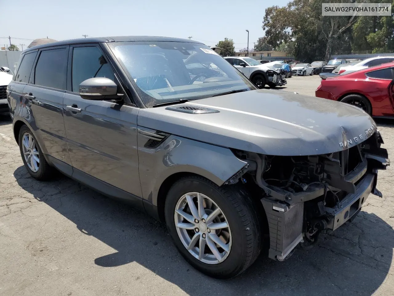 2017 Land Rover Range Rover Sport Se VIN: SALWG2FV0HA161774 Lot: 55511114