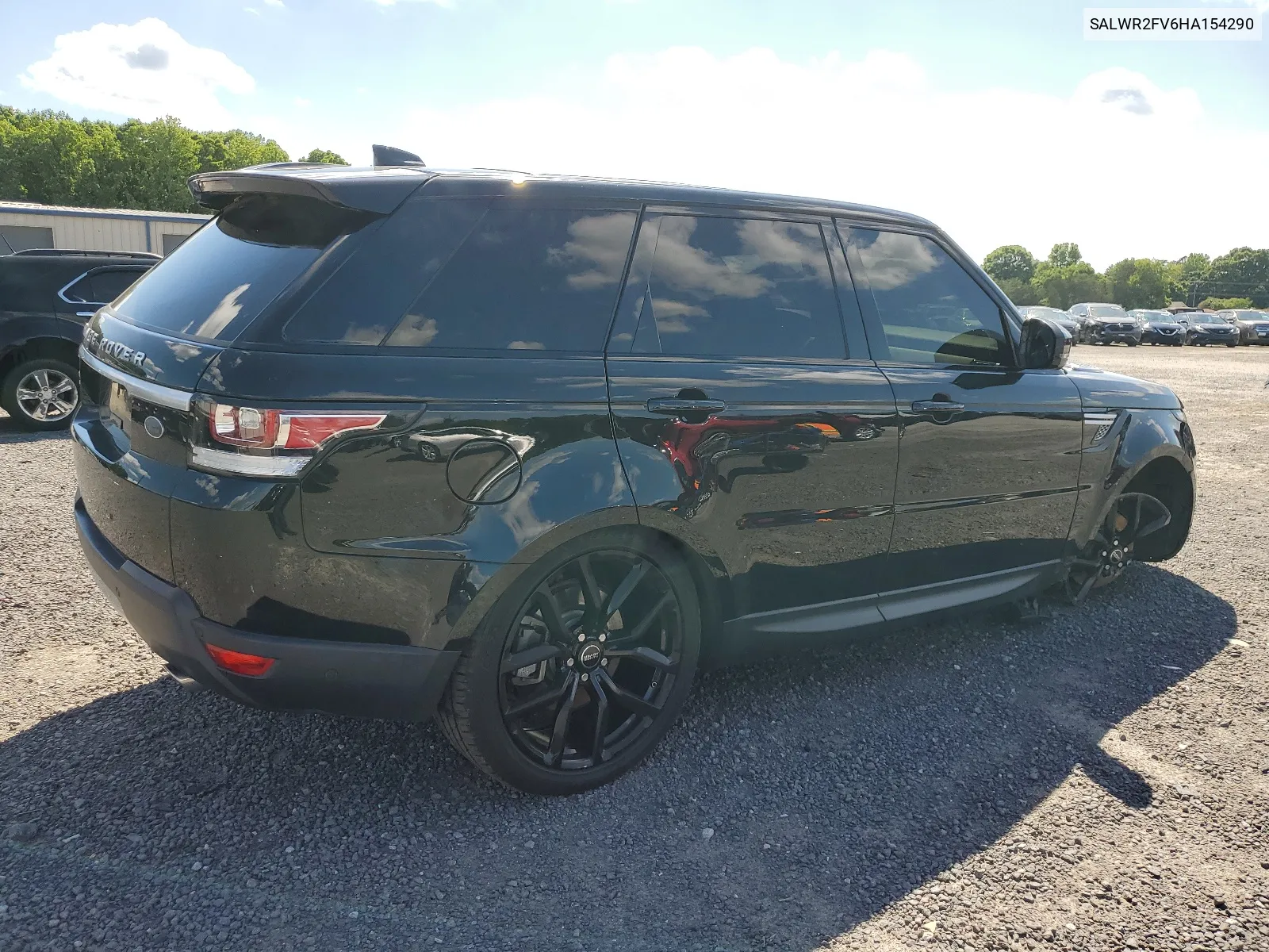 2017 Land Rover Range Rover Sport Hse VIN: SALWR2FV6HA154290 Lot: 55550214