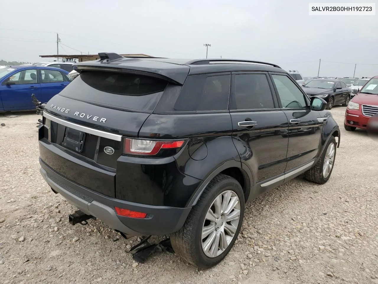 2017 Land Rover Range Rover Evoque Hse VIN: SALVR2BG0HH192723 Lot: 55569404