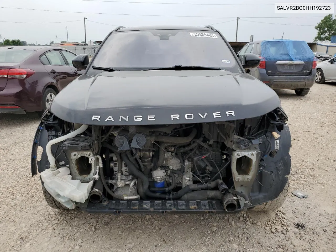 SALVR2BG0HH192723 2017 Land Rover Range Rover Evoque Hse