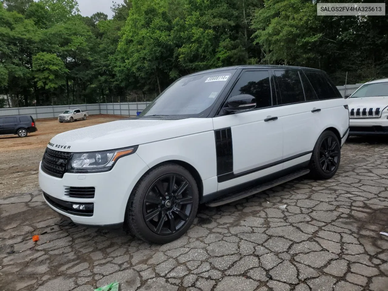 2017 Land Rover Range Rover Hse VIN: SALGS2FV4HA325613 Lot: 55608114