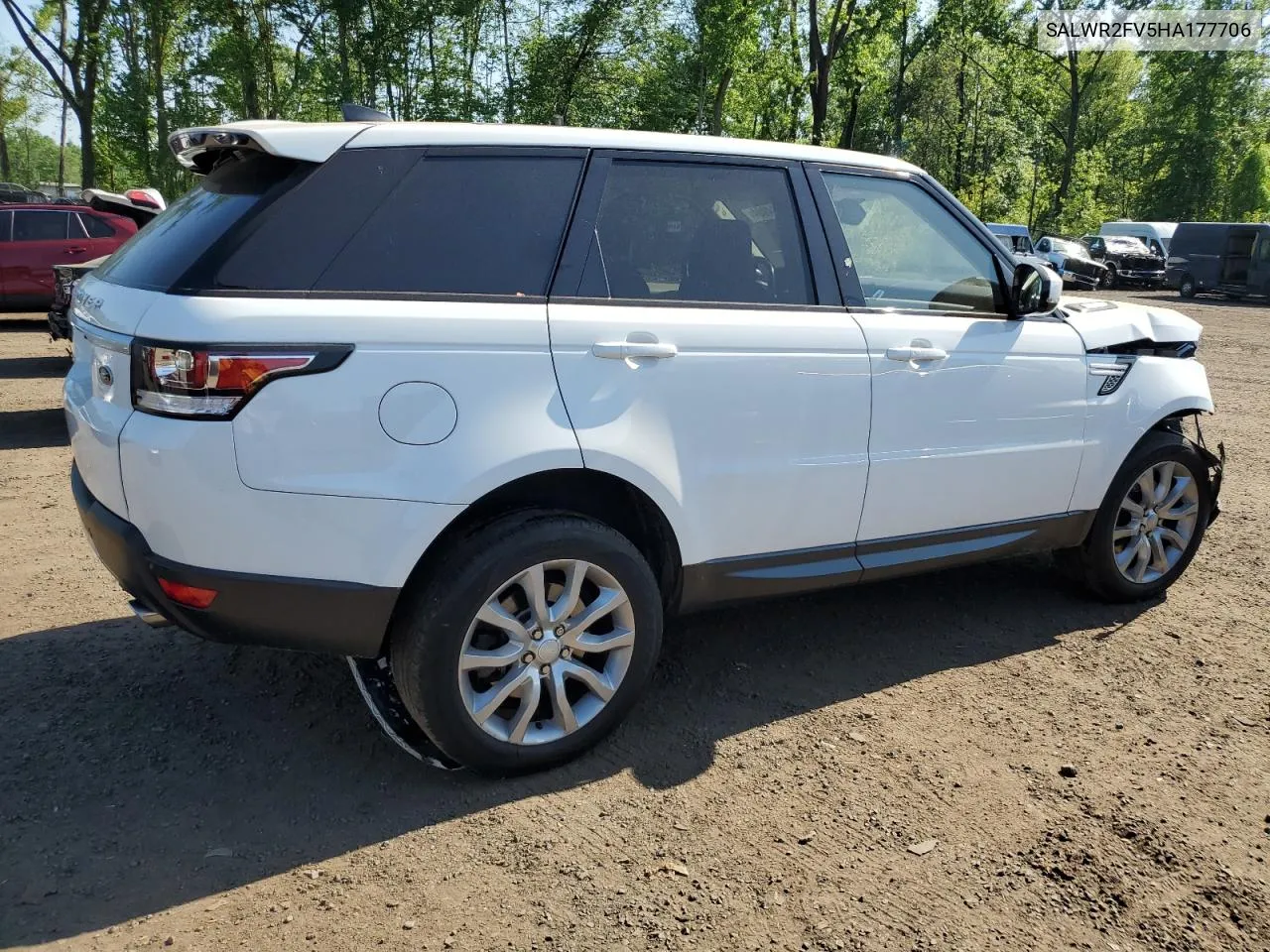 2017 Land Rover Range Rover Sport Hse VIN: SALWR2FV5HA177706 Lot: 55614904