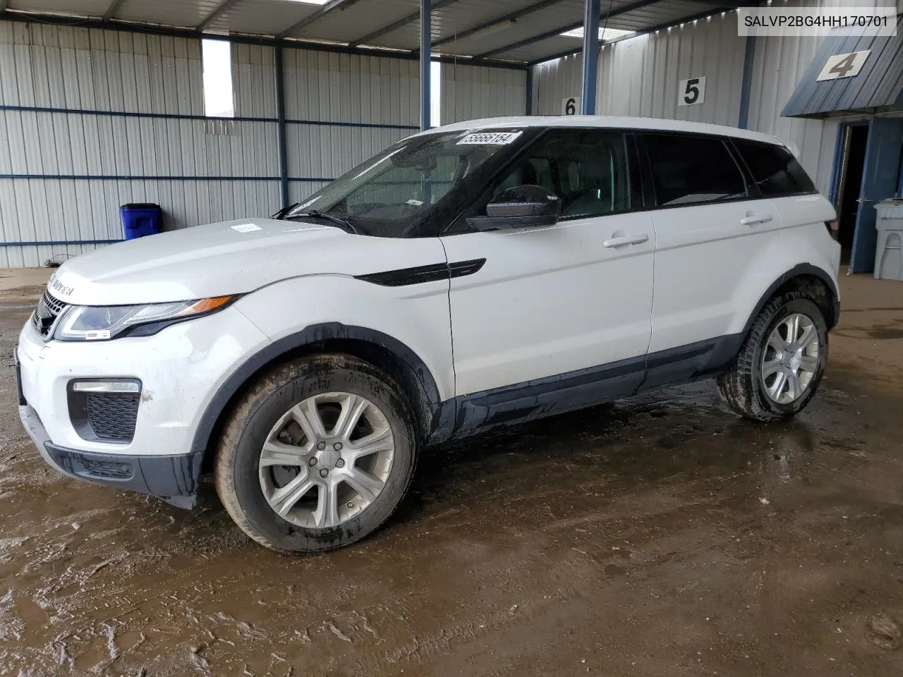 2017 Land Rover Range Rover Evoque Se VIN: SALVP2BG4HH170701 Lot: 55666154