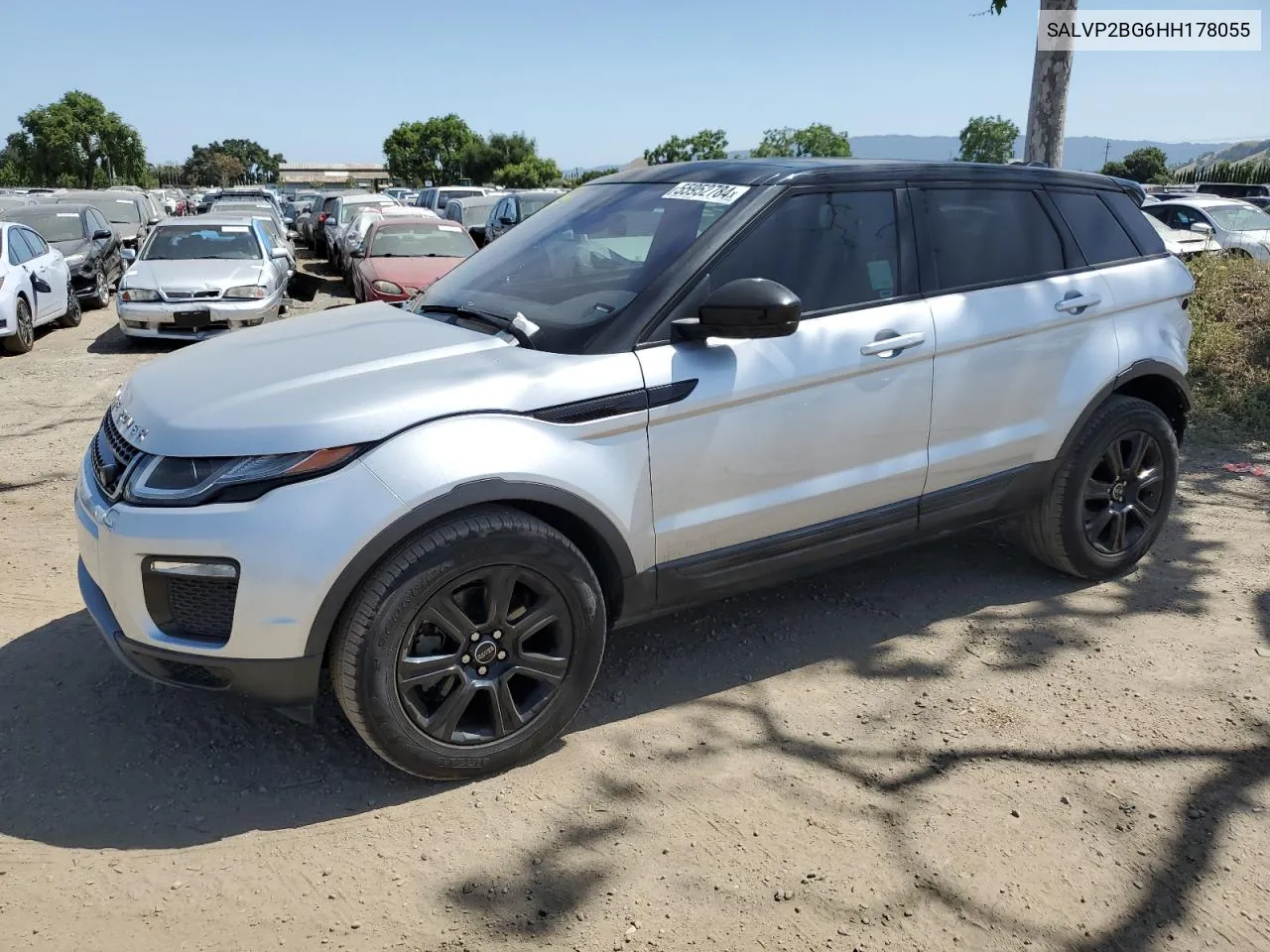 SALVP2BG6HH178055 2017 Land Rover Range Rover Evoque Se