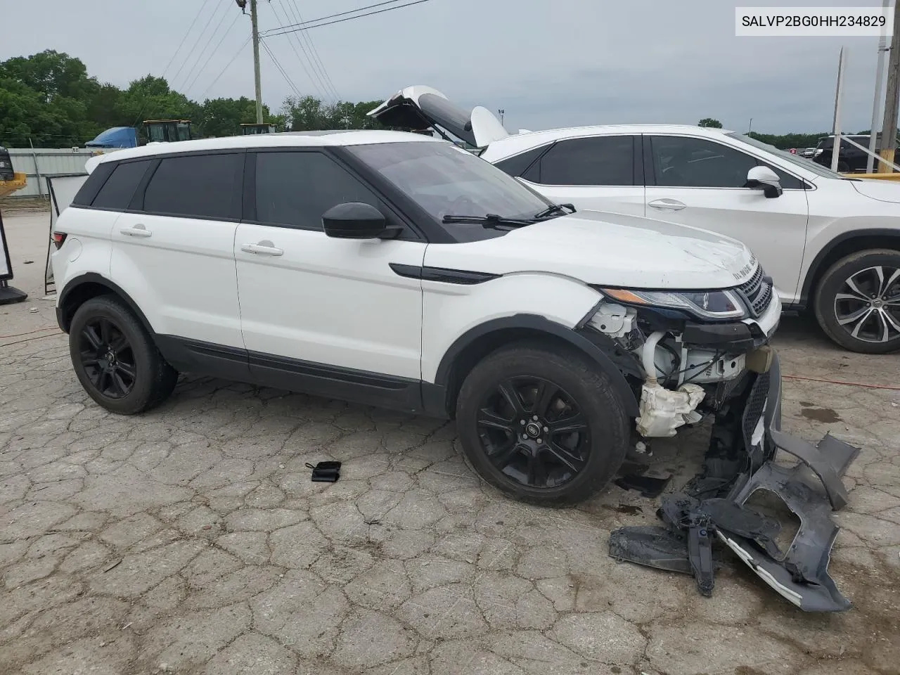 SALVP2BG0HH234829 2017 Land Rover Range Rover Evoque Se