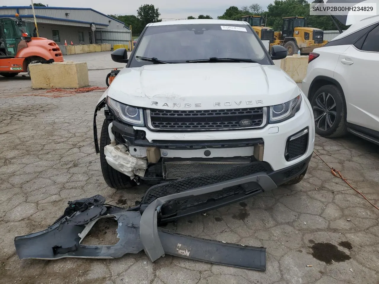 2017 Land Rover Range Rover Evoque Se VIN: SALVP2BG0HH234829 Lot: 55968404