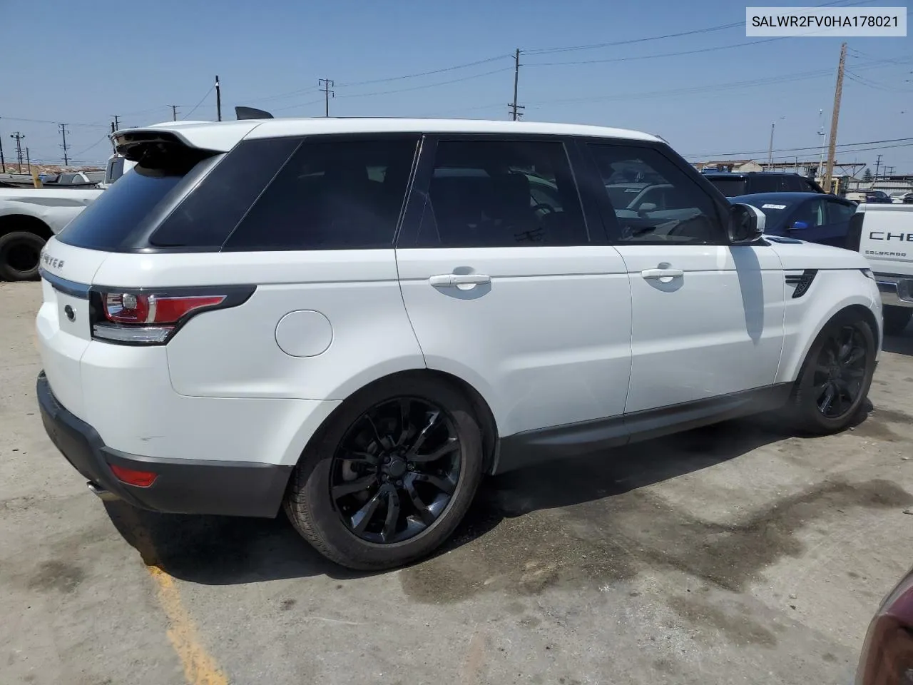 SALWR2FV0HA178021 2017 Land Rover Range Rover Sport Hse