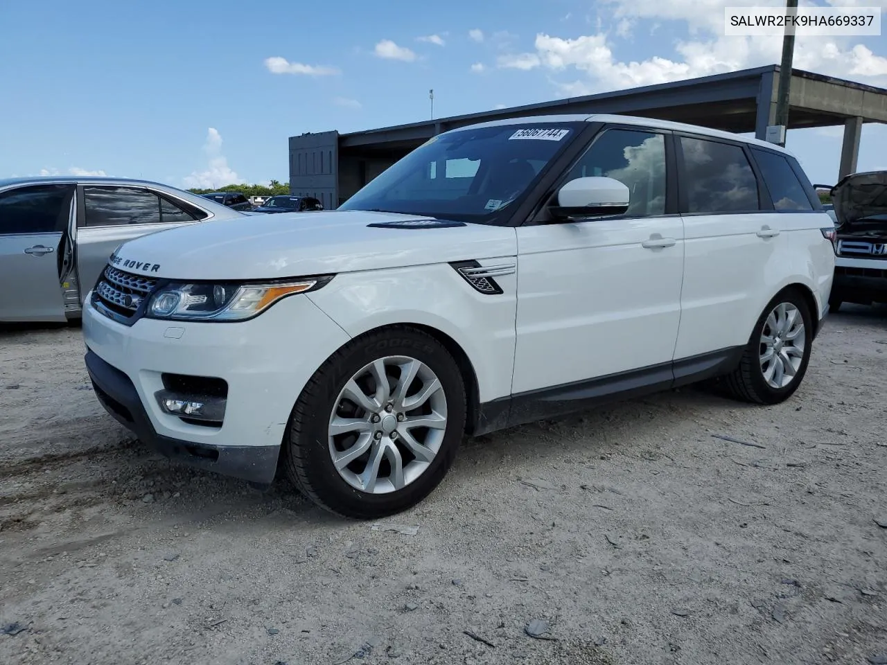 SALWR2FK9HA669337 2017 Land Rover Range Rover Sport Hse