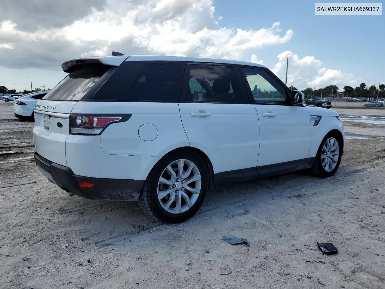 2017 Land Rover Range Rover Sport Hse VIN: SALWR2FK9HA669337 Lot: 56067744