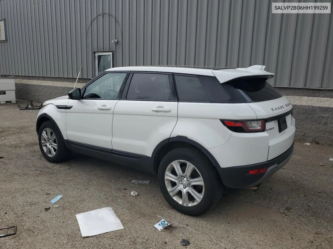 SALVP2BG6HH199259 2017 Land Rover Range Rover Evoque Se