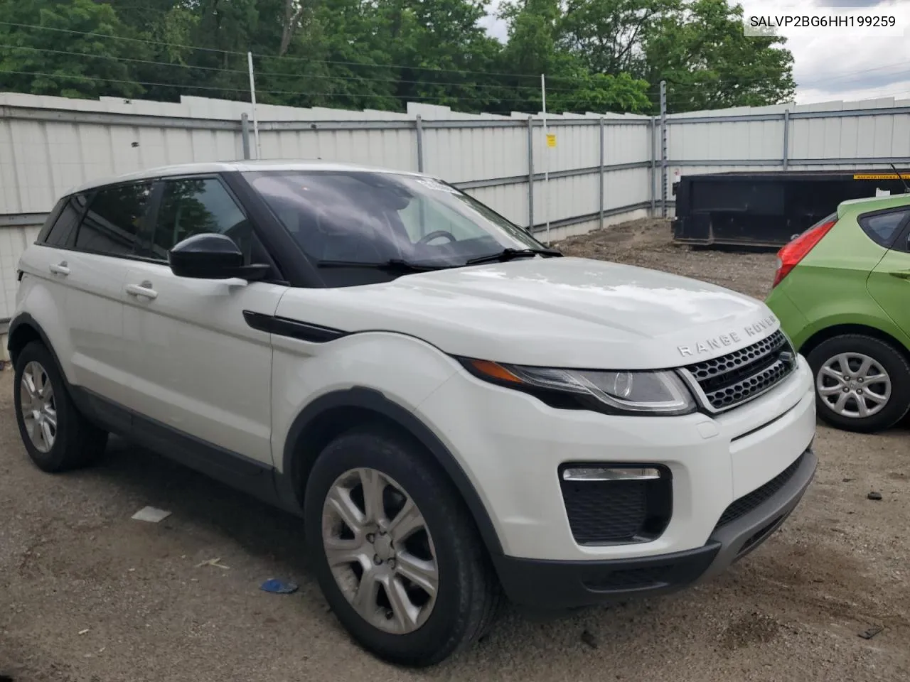 SALVP2BG6HH199259 2017 Land Rover Range Rover Evoque Se