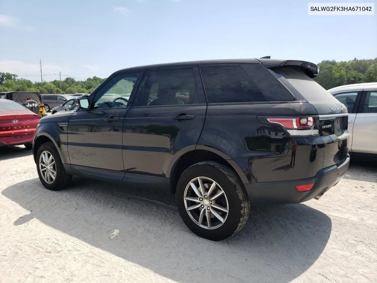 SALWG2FK3HA671042 2017 Land Rover Range Rover Sport Se