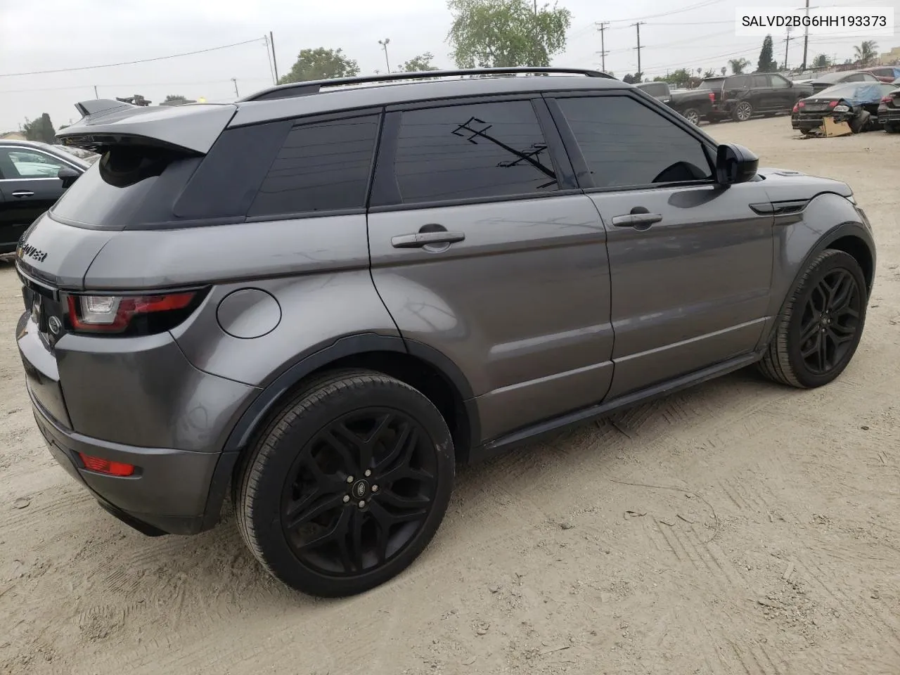 2017 Land Rover Range Rover Evoque Hse Dynamic VIN: SALVD2BG6HH193373 Lot: 57478474