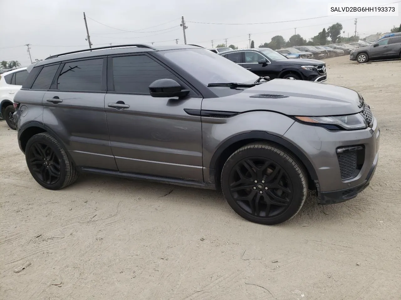 2017 Land Rover Range Rover Evoque Hse Dynamic VIN: SALVD2BG6HH193373 Lot: 57478474