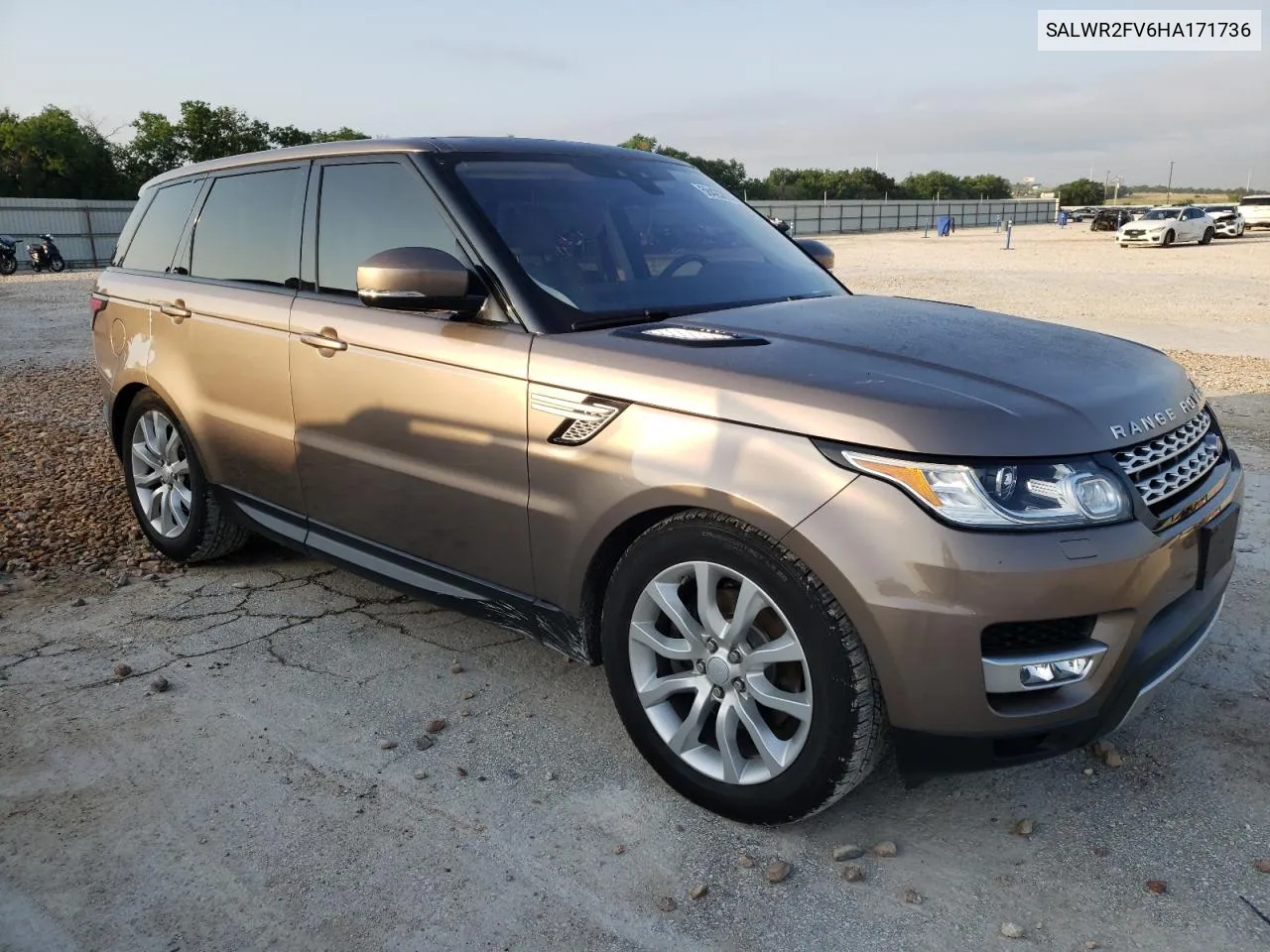 2017 Land Rover Range Rover Sport Hse VIN: SALWR2FV6HA171736 Lot: 58420874