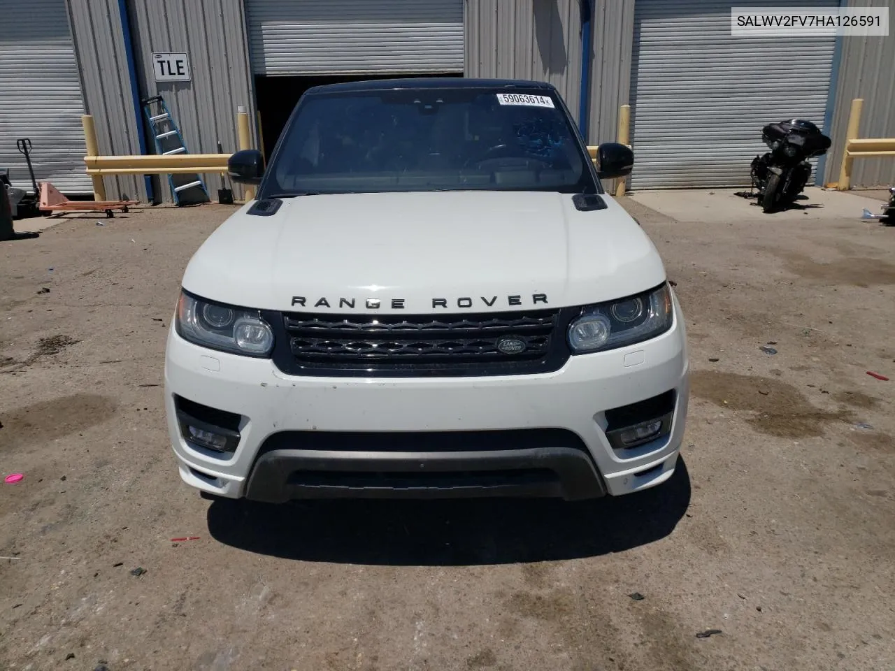 SALWV2FV7HA126591 2017 Land Rover Range Rover Sport Hse Dynamic