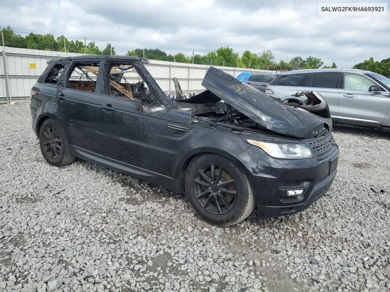 SALWG2FK9HA693921 2017 Land Rover Range Rover Sport Se