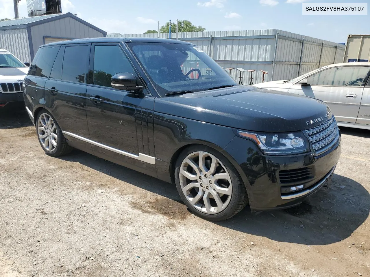 2017 Land Rover Range Rover Hse VIN: SALGS2FV8HA375107 Lot: 62448494