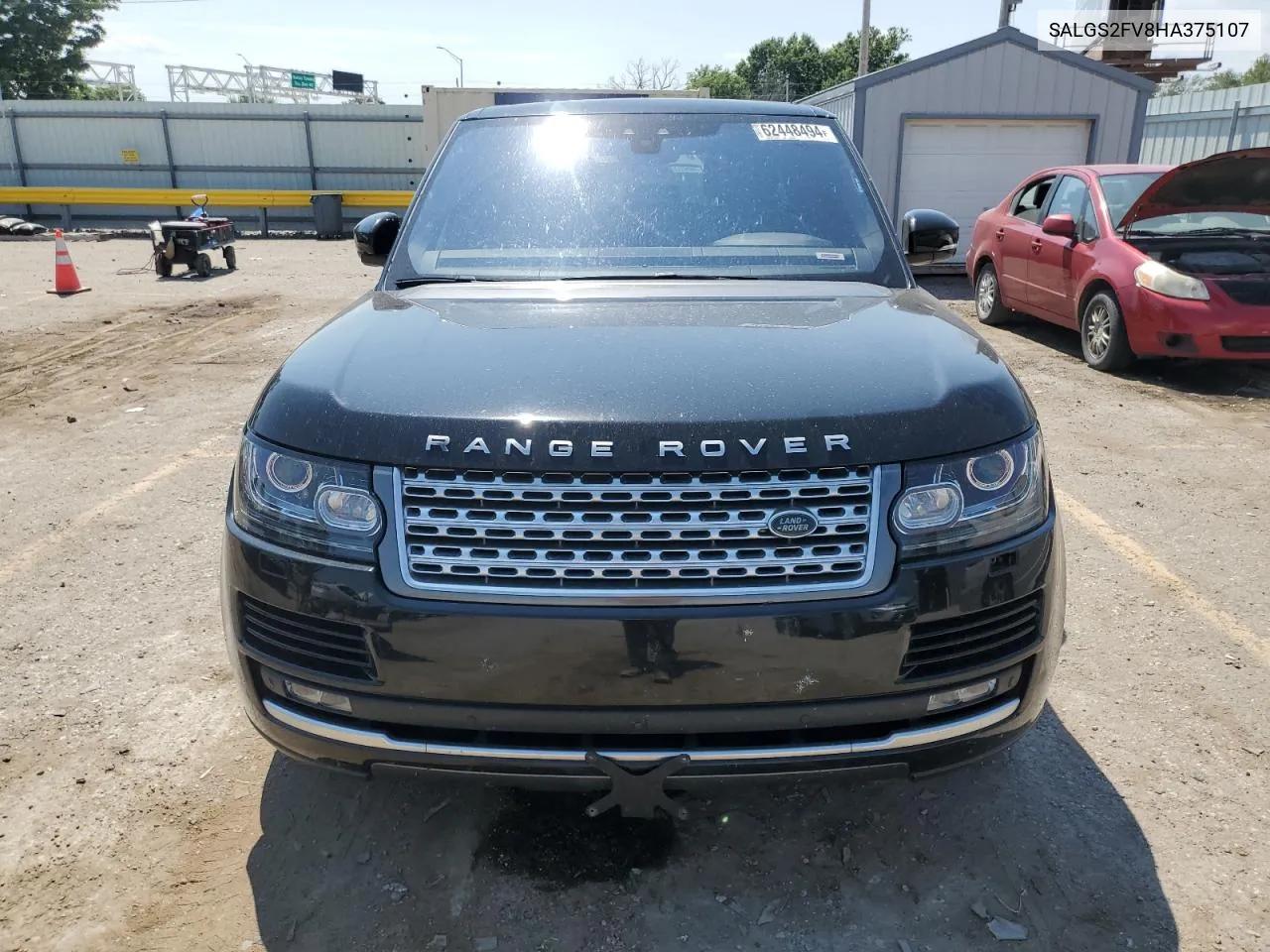 2017 Land Rover Range Rover Hse VIN: SALGS2FV8HA375107 Lot: 62448494