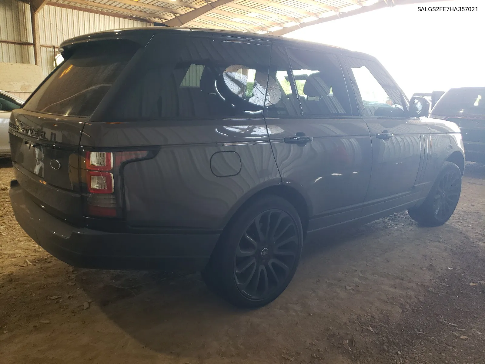 2017 Land Rover Range Rover Supercharged VIN: SALGS2FE7HA357021 Lot: 73223914