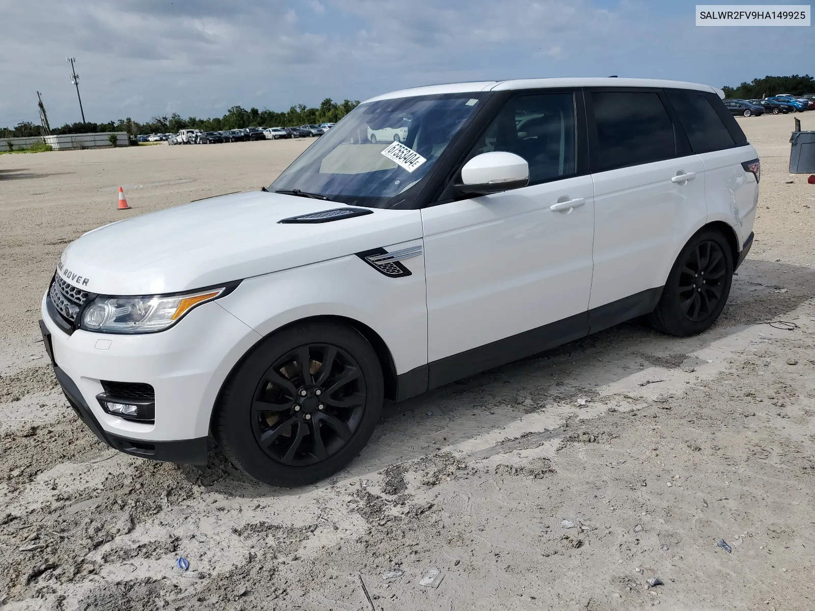 2017 Land Rover Range Rover Sport Hse VIN: SALWR2FV9HA149925 Lot: 67553404