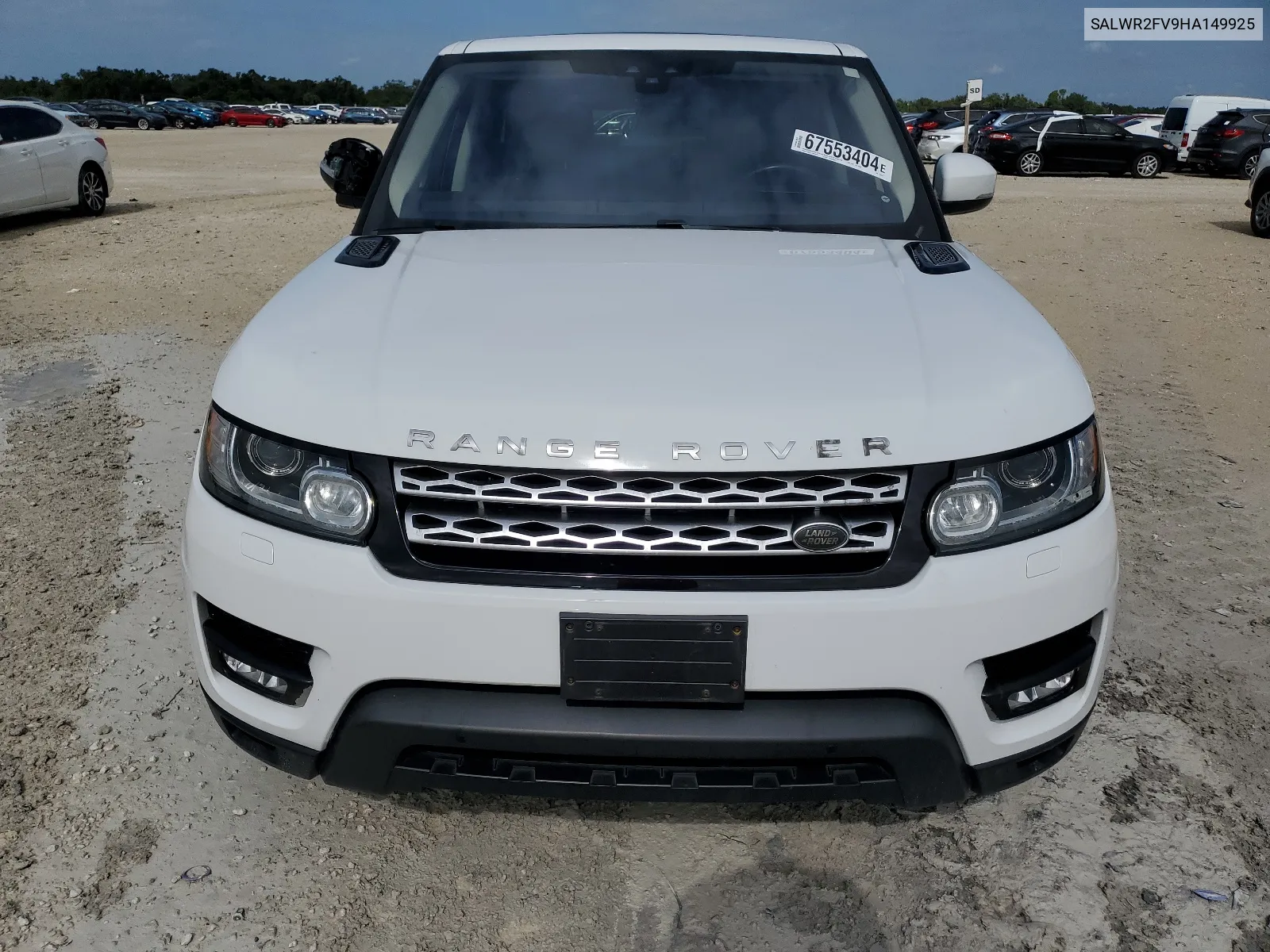 2017 Land Rover Range Rover Sport Hse VIN: SALWR2FV9HA149925 Lot: 67553404