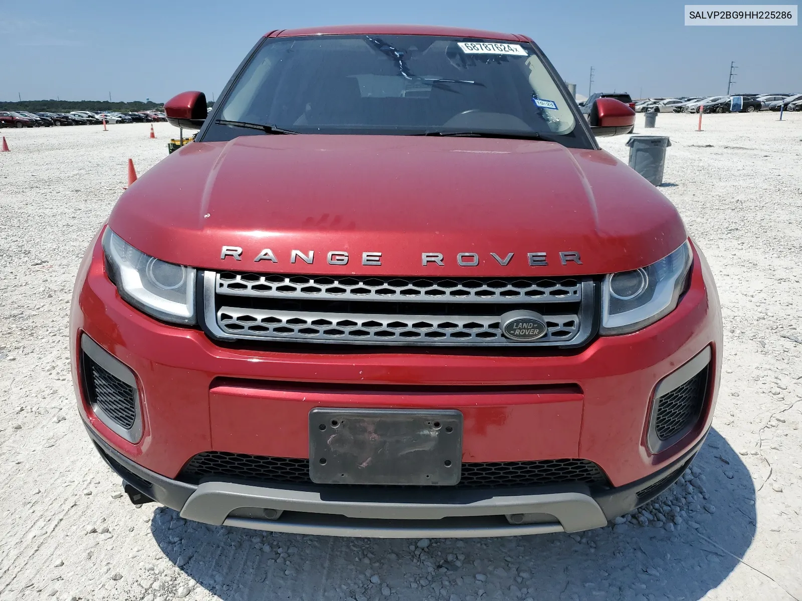 2017 Land Rover Range Rover Evoque Se VIN: SALVP2BG9HH225286 Lot: 68787624