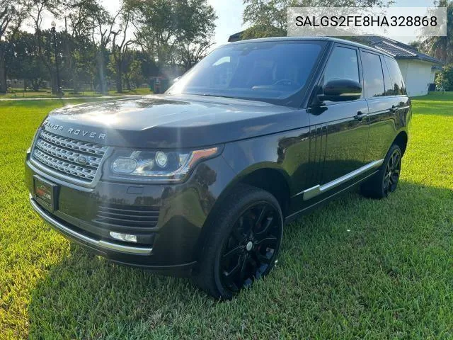 SALGS2FE8HA328868 2017 Land Rover Range Rover Supercharged