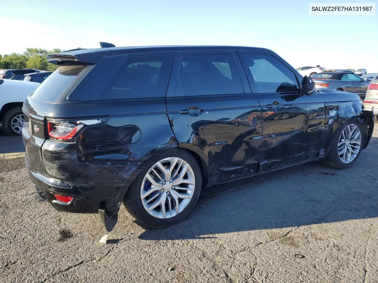 2017 Land Rover Range Rover Sport Svr VIN: SALWZ2FE7HA131987 Lot: 68998184