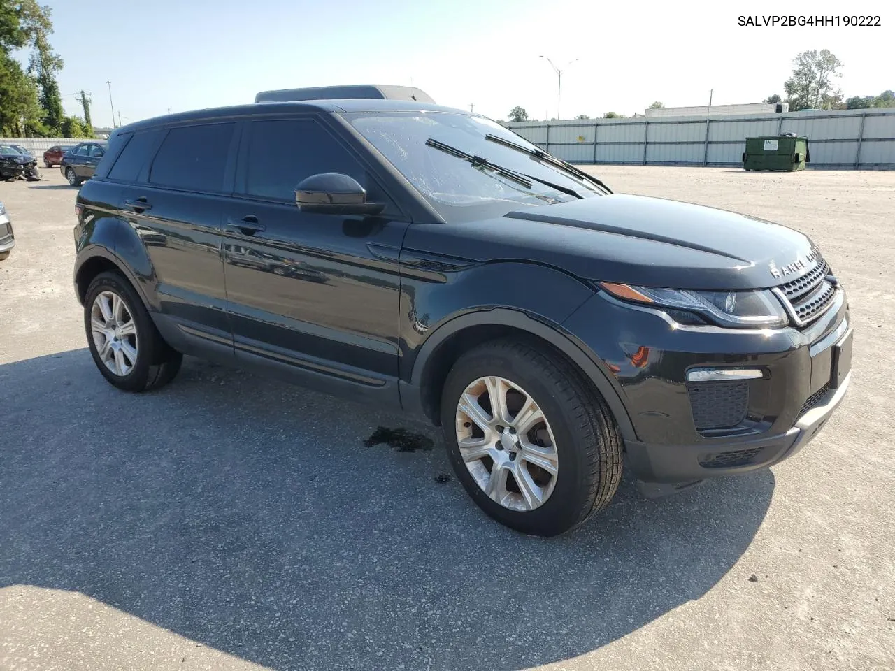 SALVP2BG4HH190222 2017 Land Rover Range Rover Evoque Se