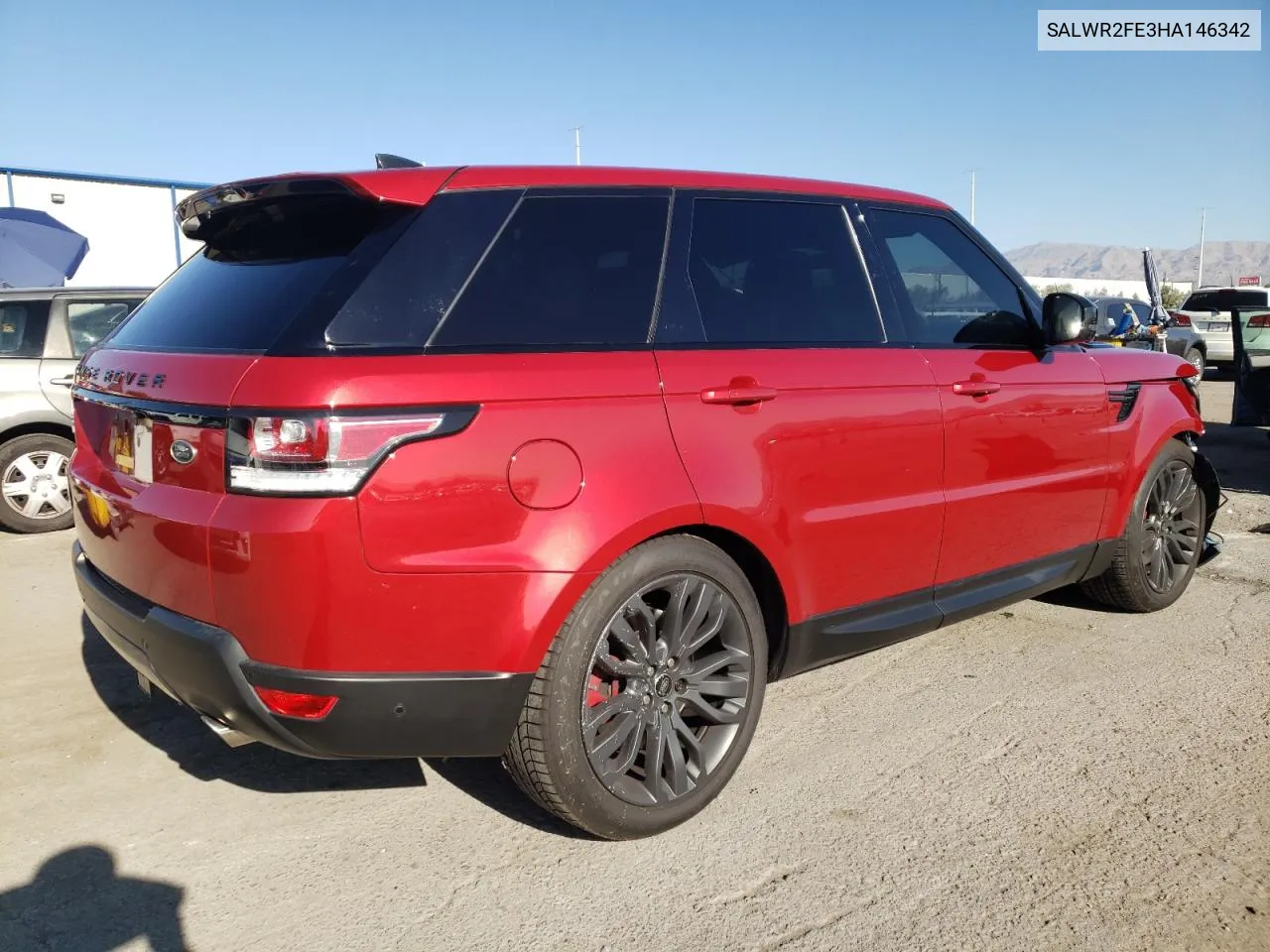 2017 Land Rover Range Rover Sport Sc VIN: SALWR2FE3HA146342 Lot: 69392984