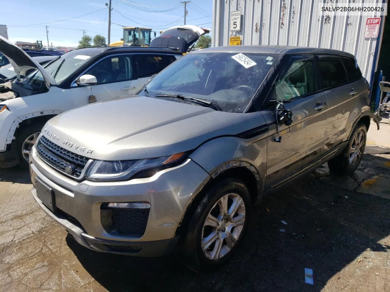 SALVP2BG6HH200426 2017 Land Rover Range Rover Evoque Se