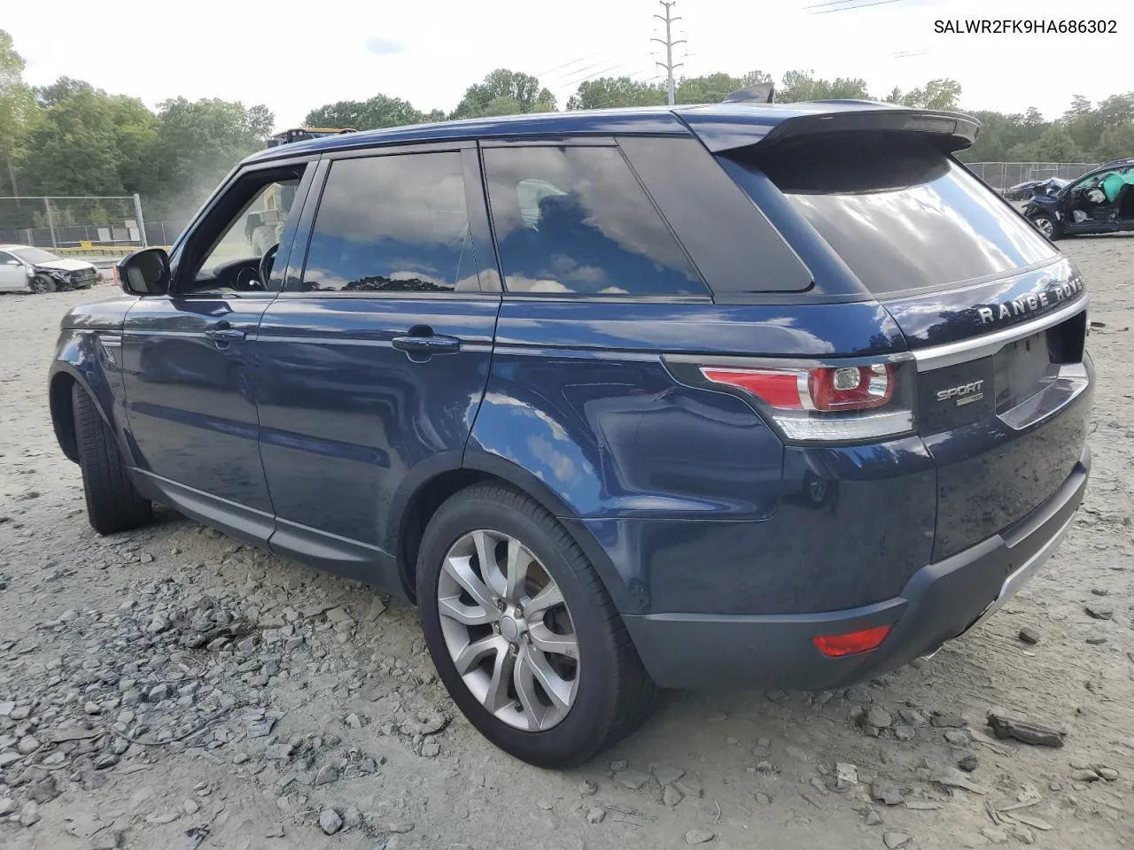 SALWR2FK9HA686302 2017 Land Rover Range Rover Sport Hse