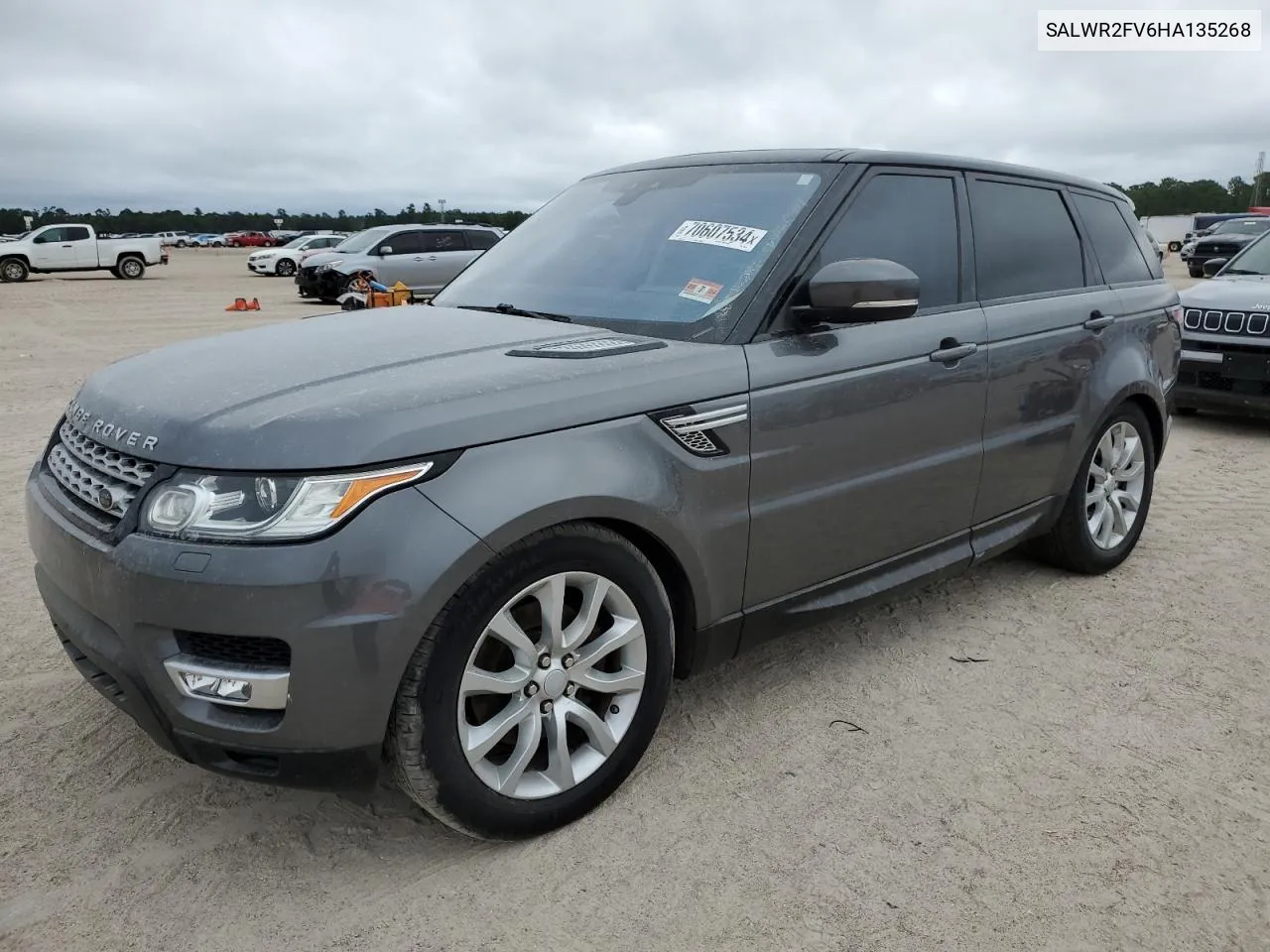 2017 Land Rover Range Rover Sport Hse VIN: SALWR2FV6HA135268 Lot: 70607534