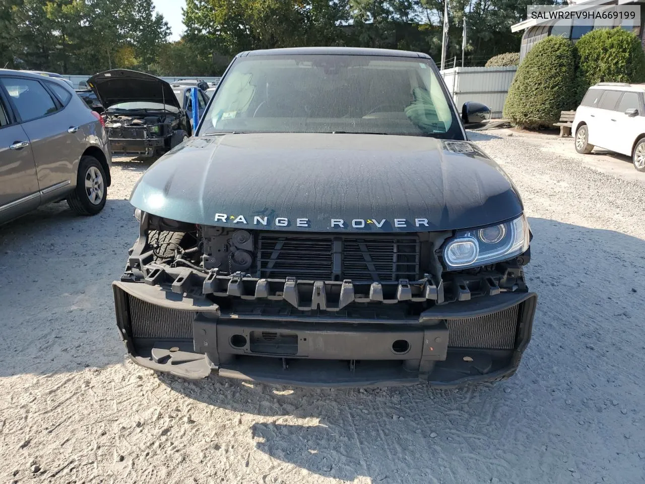 SALWR2FV9HA669199 2017 Land Rover Range Rover Sport Hse