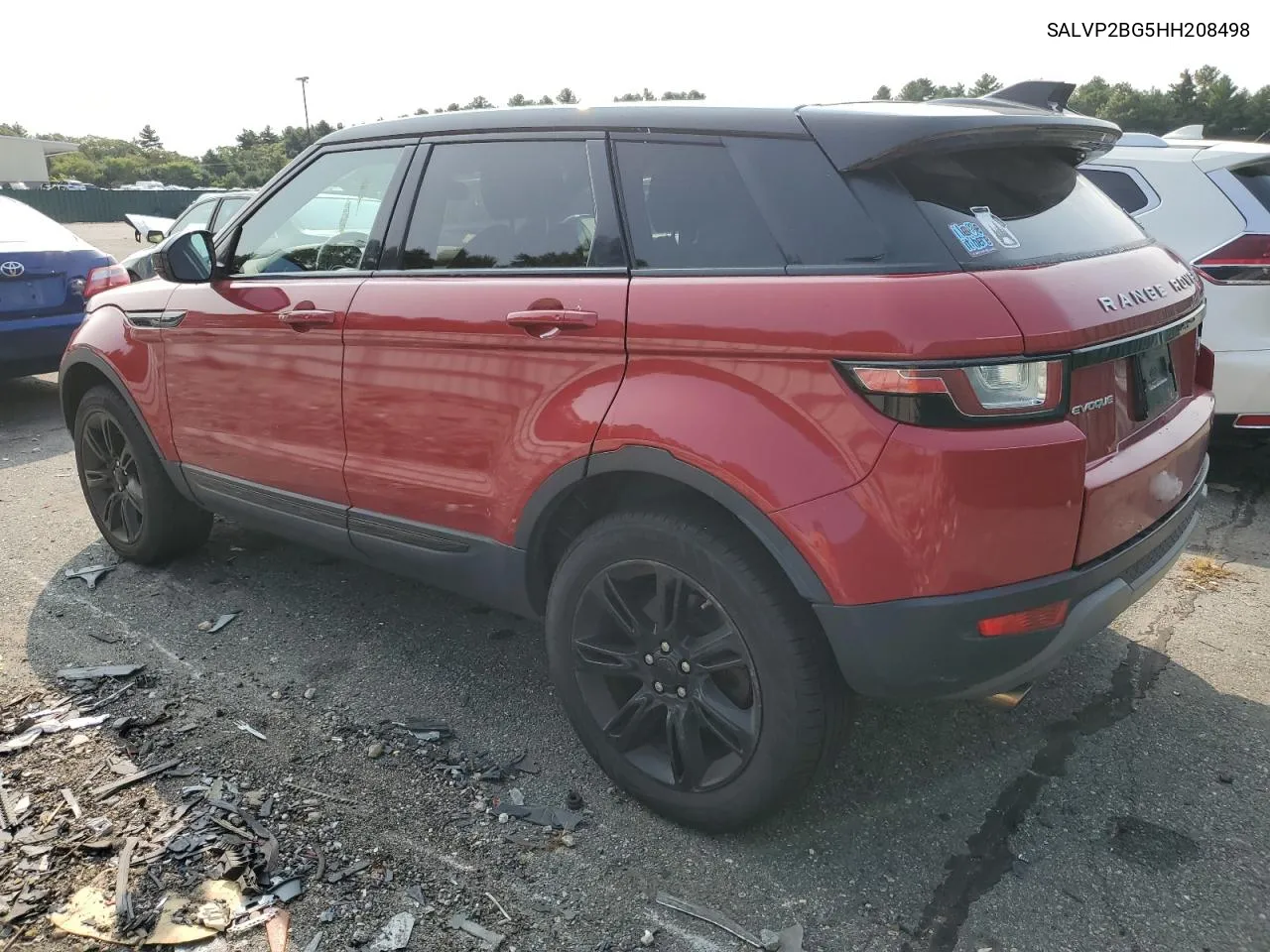 2017 Land Rover Range Rover Evoque Se VIN: SALVP2BG5HH208498 Lot: 70672024