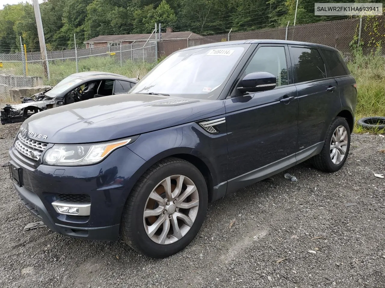 SALWR2FK1HA693941 2017 Land Rover Range Rover Sport Hse