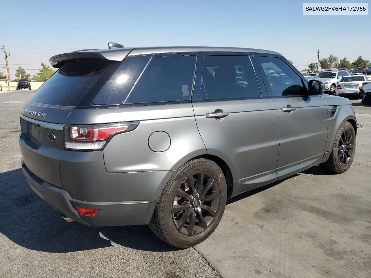 SALWG2FV6HA172956 2017 Land Rover Range Rover Sport Se