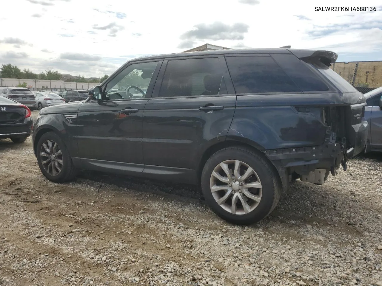 SALWR2FK6HA688136 2017 Land Rover Range Rover Sport Hse