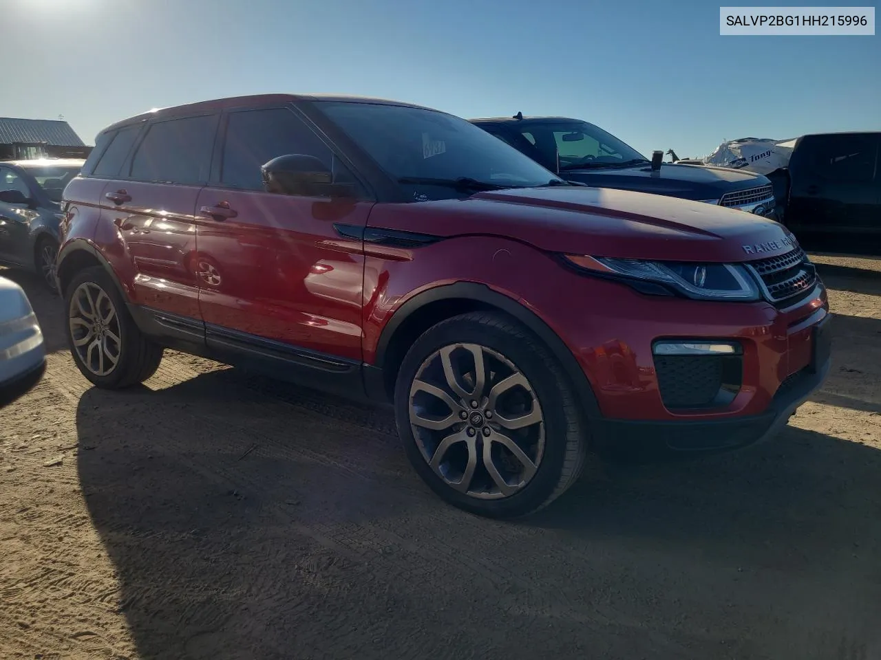 SALVP2BG1HH215996 2017 Land Rover Range Rover Evoque Se