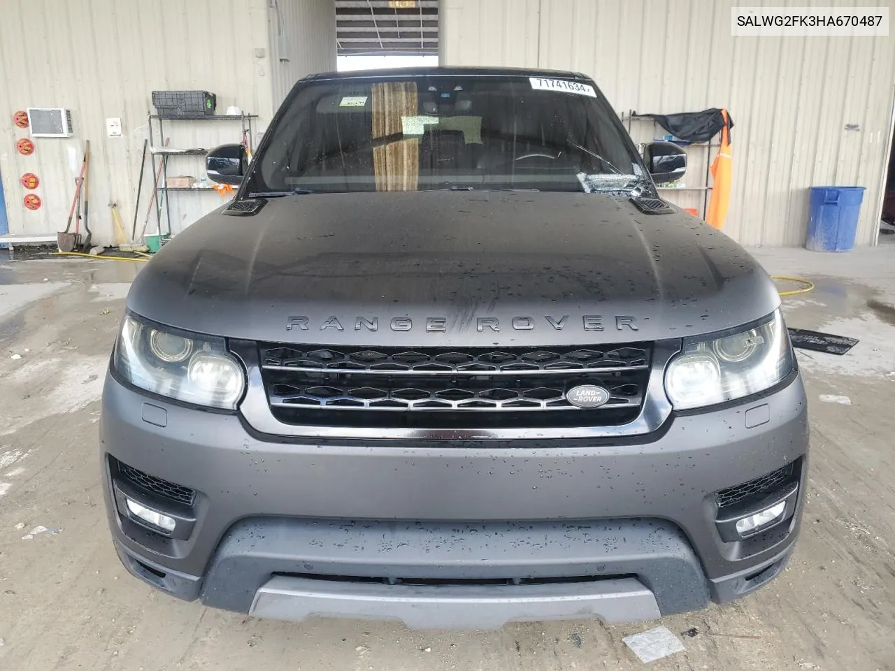 SALWG2FK3HA670487 2017 Land Rover Range Rover Sport Se